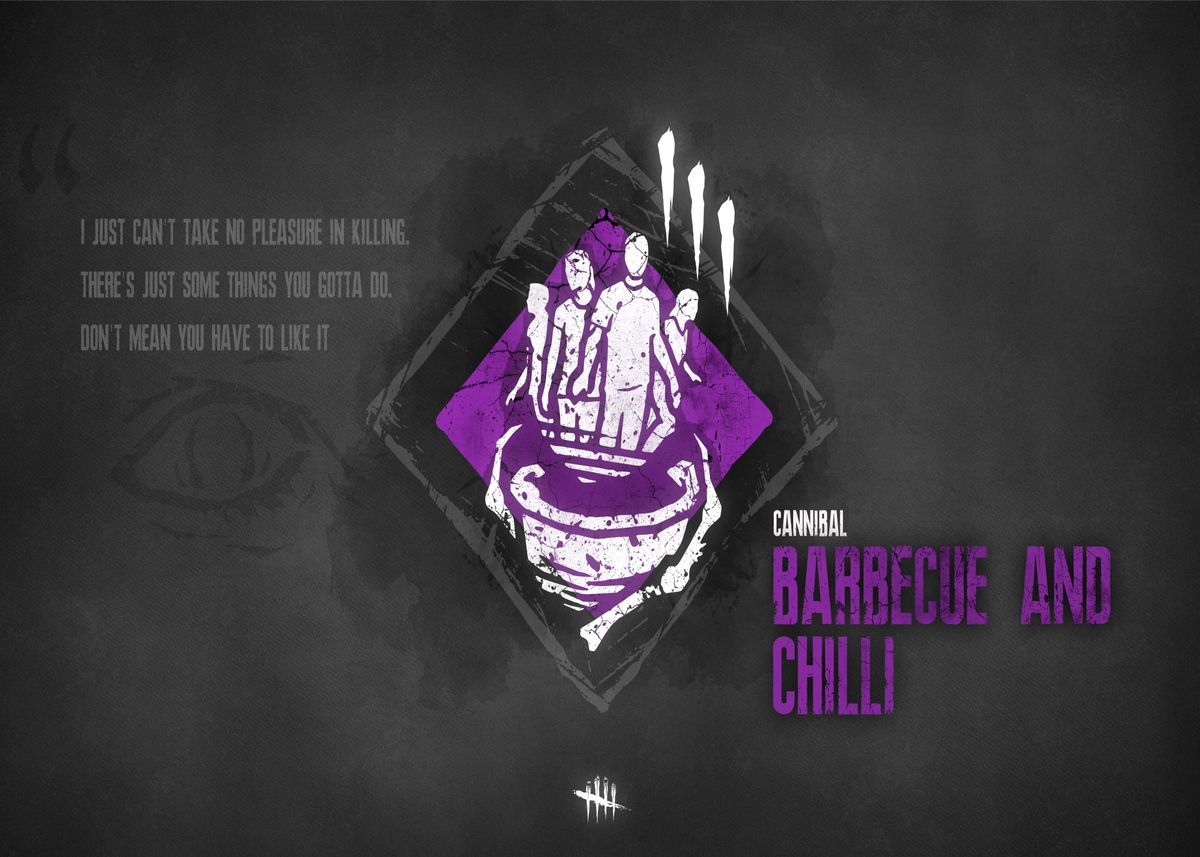 'DBD Barbecue and Chilli ' Poster by JUL14NHD Displate