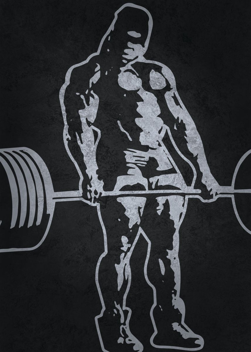 Kai Greene Deadlift Iconic' Poster by CHAN | Displate