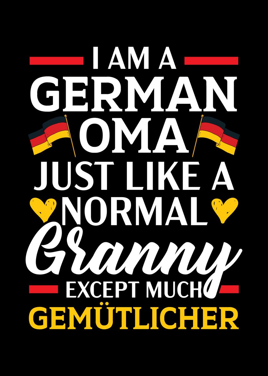 i-am-a-german-oma-poster-by-nao-displate