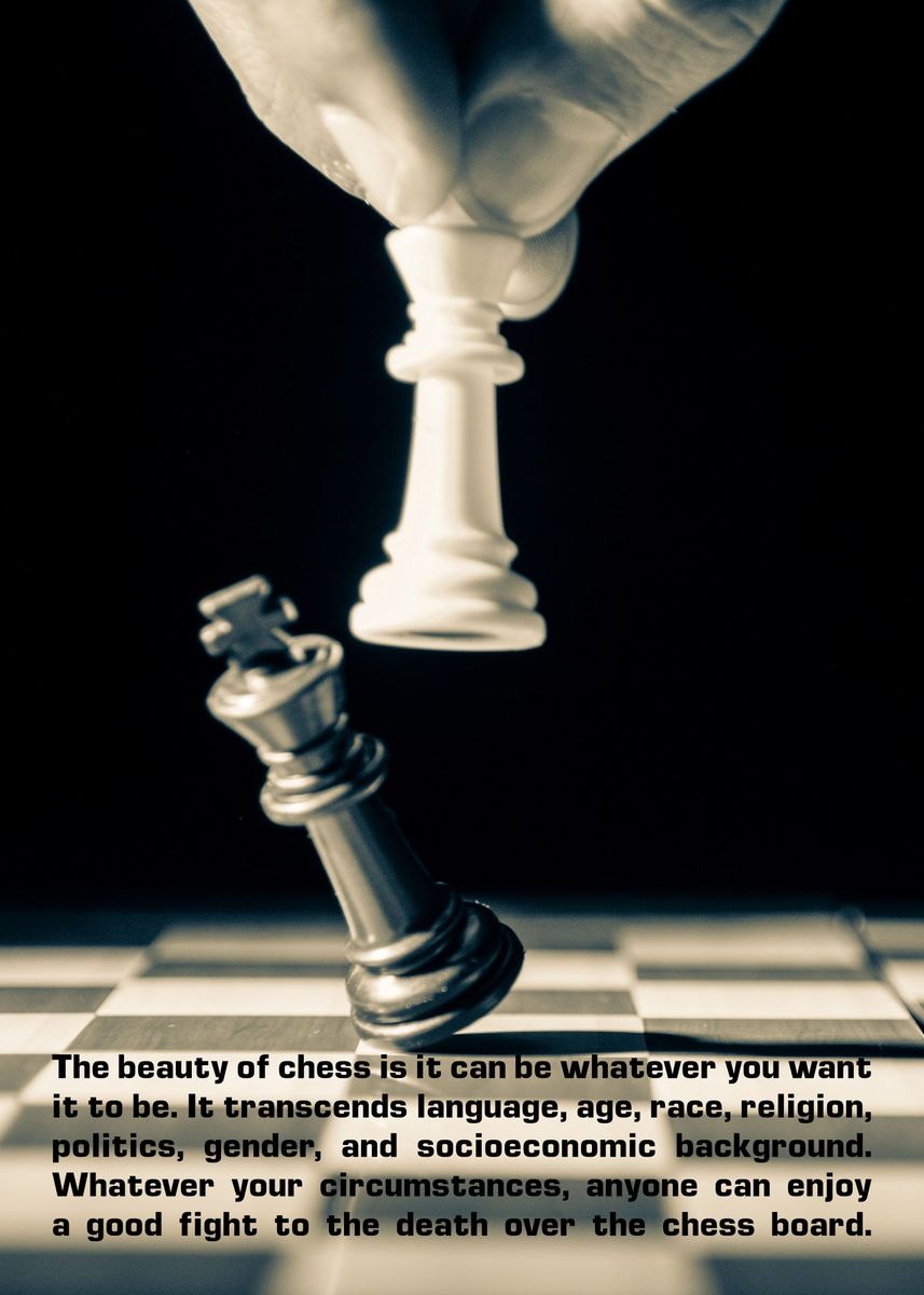 Rook Chess' Poster, picture, metal print, paint by valkry art