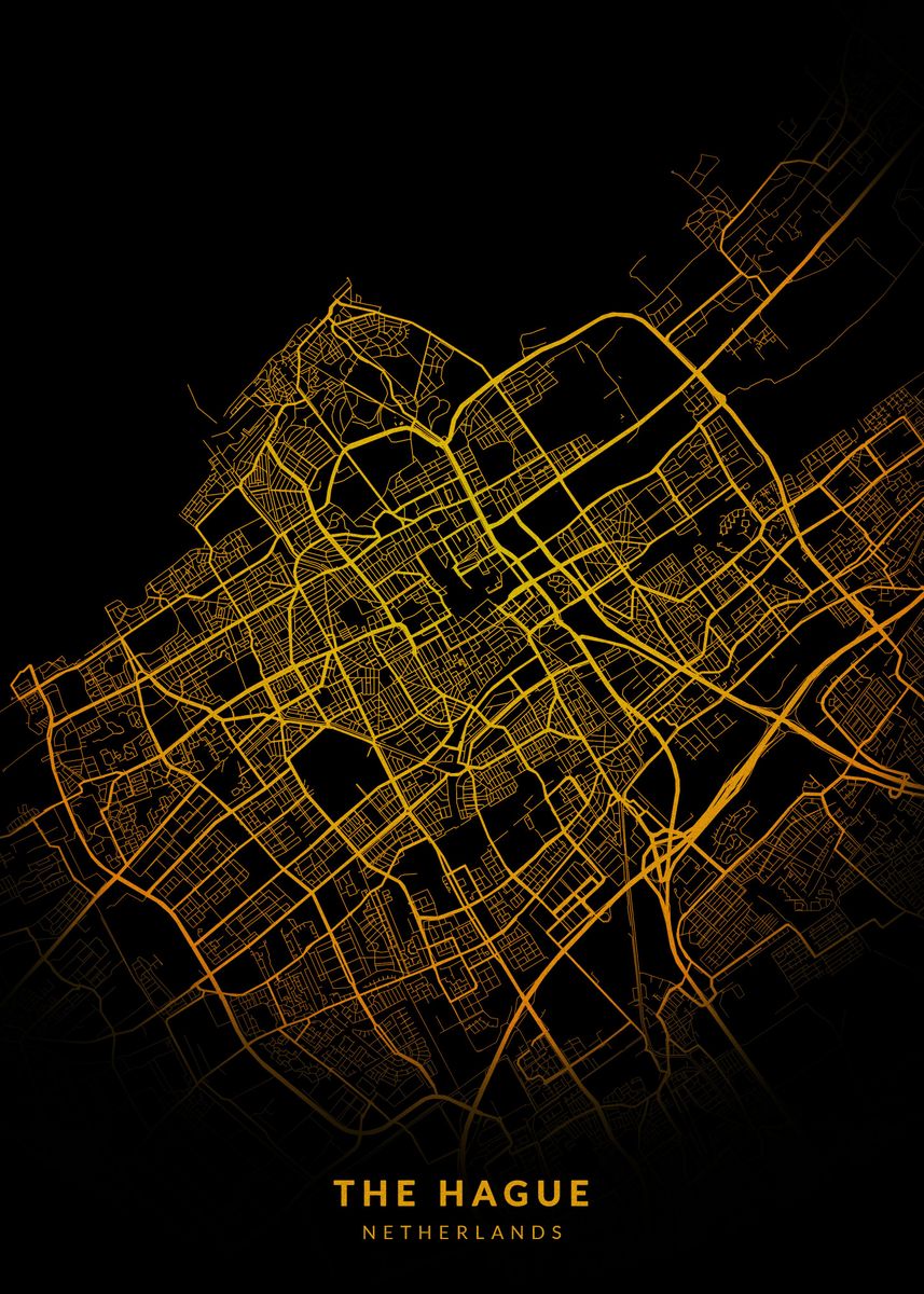 The Hague City Map Poster By Trulaf Design Displate   890f6829494816d59b02c0823941cc41 712c325f7b20ccd408761a649e26529b 