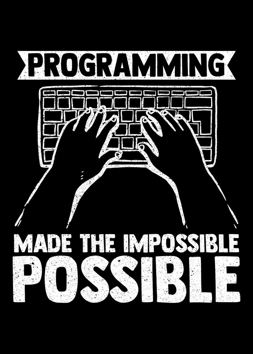 'Programmer Software' Poster by CrazySquirrel | Displate