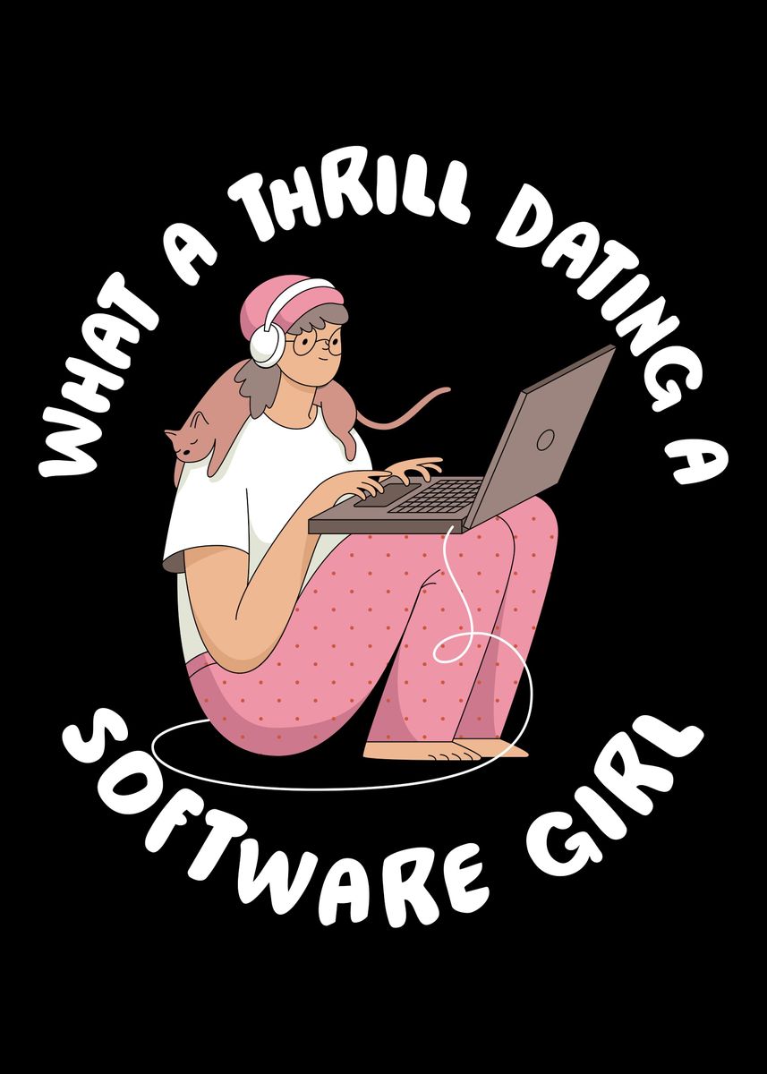 'Programmer Software' Poster by CrazySquirrel | Displate