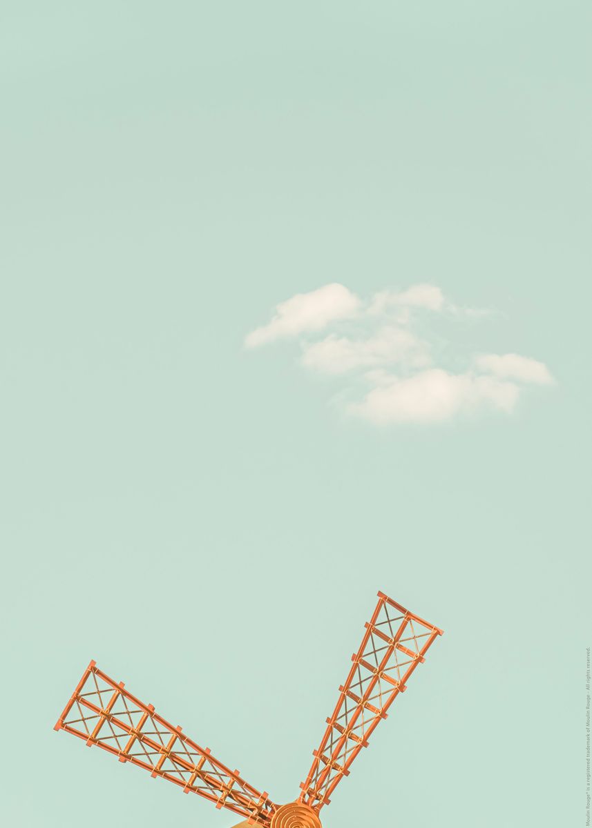'Moulin Rouge Cloud' Poster by Laura Sanchez | Displate