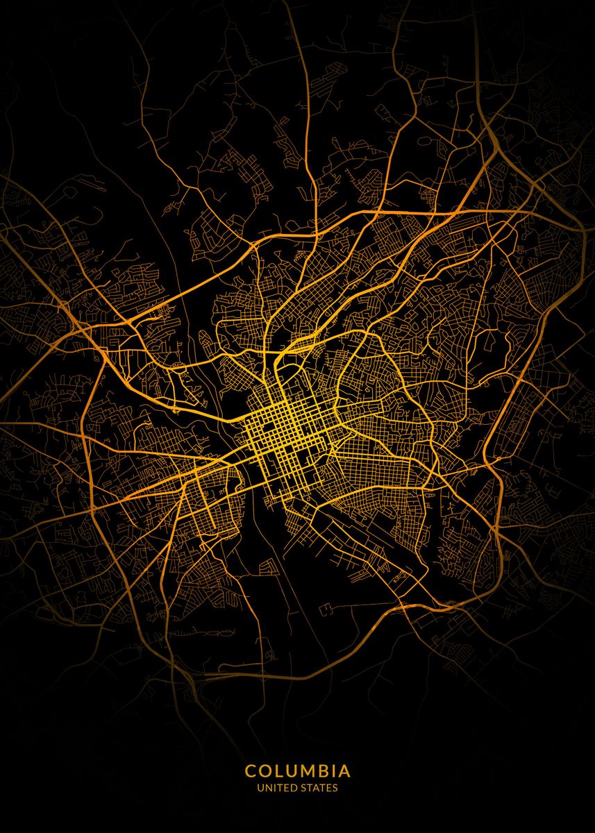 Columbia USA City Map Poster Picture Metal Print Paint By Trulaf 4b9afc64d756f84d62a3c0ff9b440ad0 7a5ba1617a6e97e23eef26d2579b41e8 