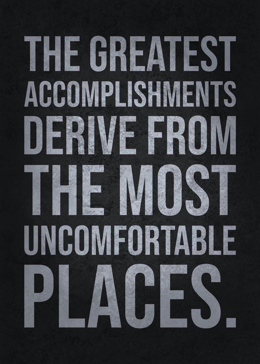 'Greatest Accomplishments' Poster, picture, metal print, paint by CHAN ...