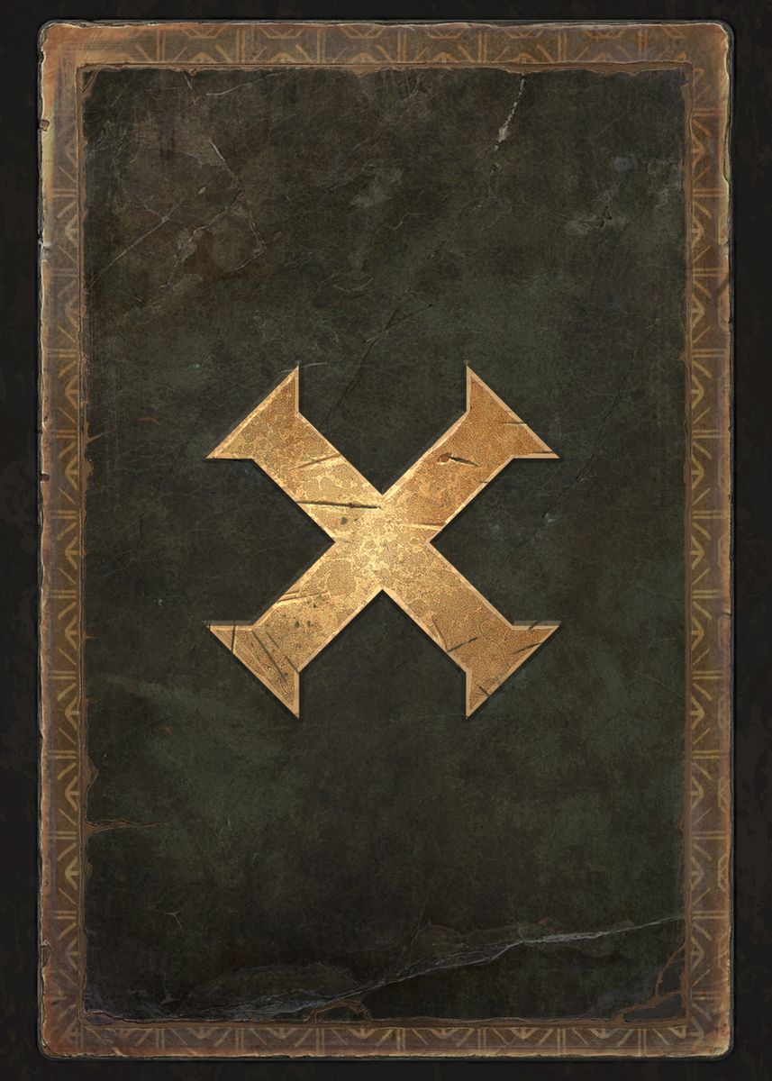 'X Card Back' Poster by GWENT | Displate