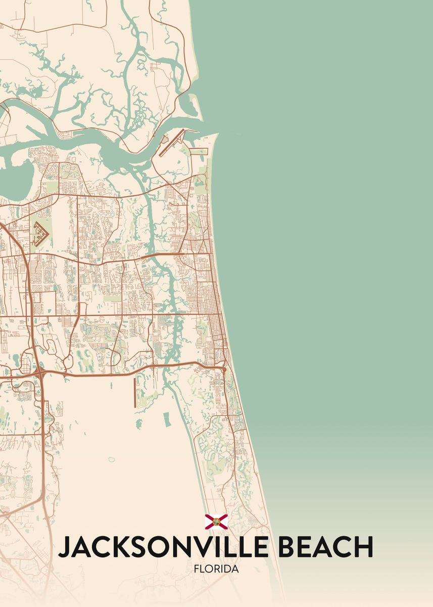 Jacksonville Beach FL Poster By IMR Designs Displate 3314928af740139eb591ffe47b0b22a7 9f2dccc20307b21fc099f6042e077446 