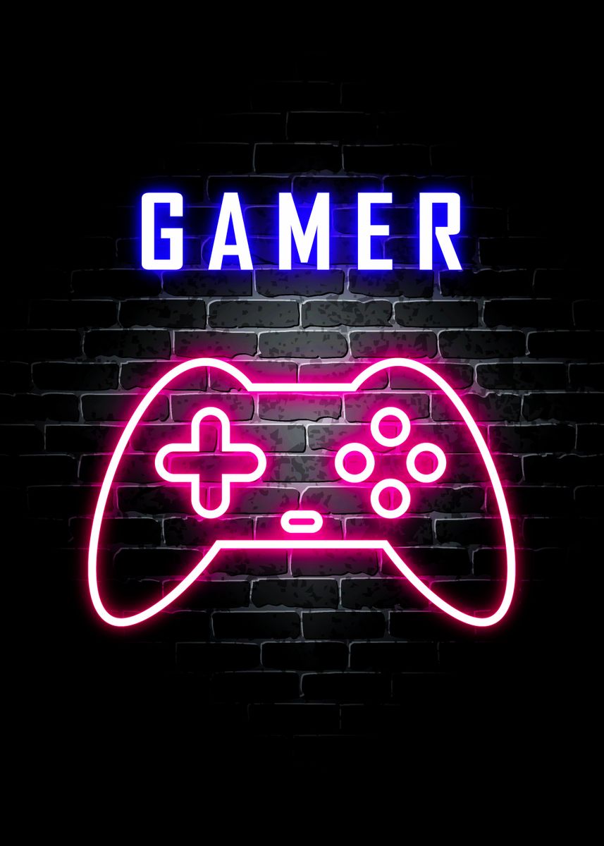 'Gamer' Poster by Pro Elise | Displate