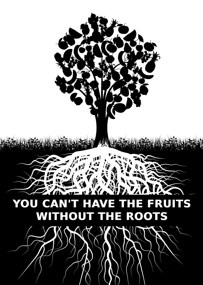 'Fruits and Roots' Poster by ABConcepts Displate