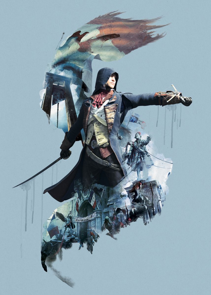 Assassins Creed unity  Assassins creed, Assassins creed unity, Assassins  creed art