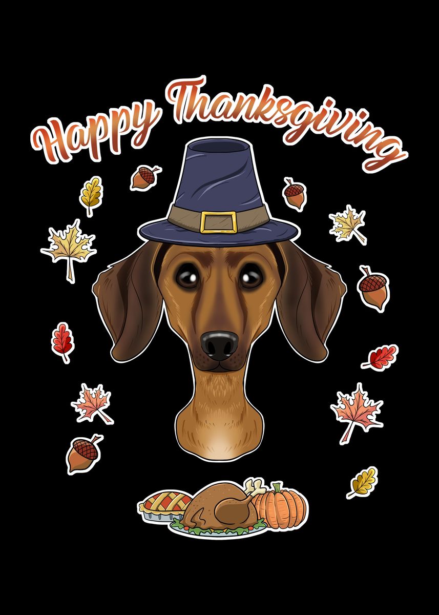 Dachshund thanksgiving 2024