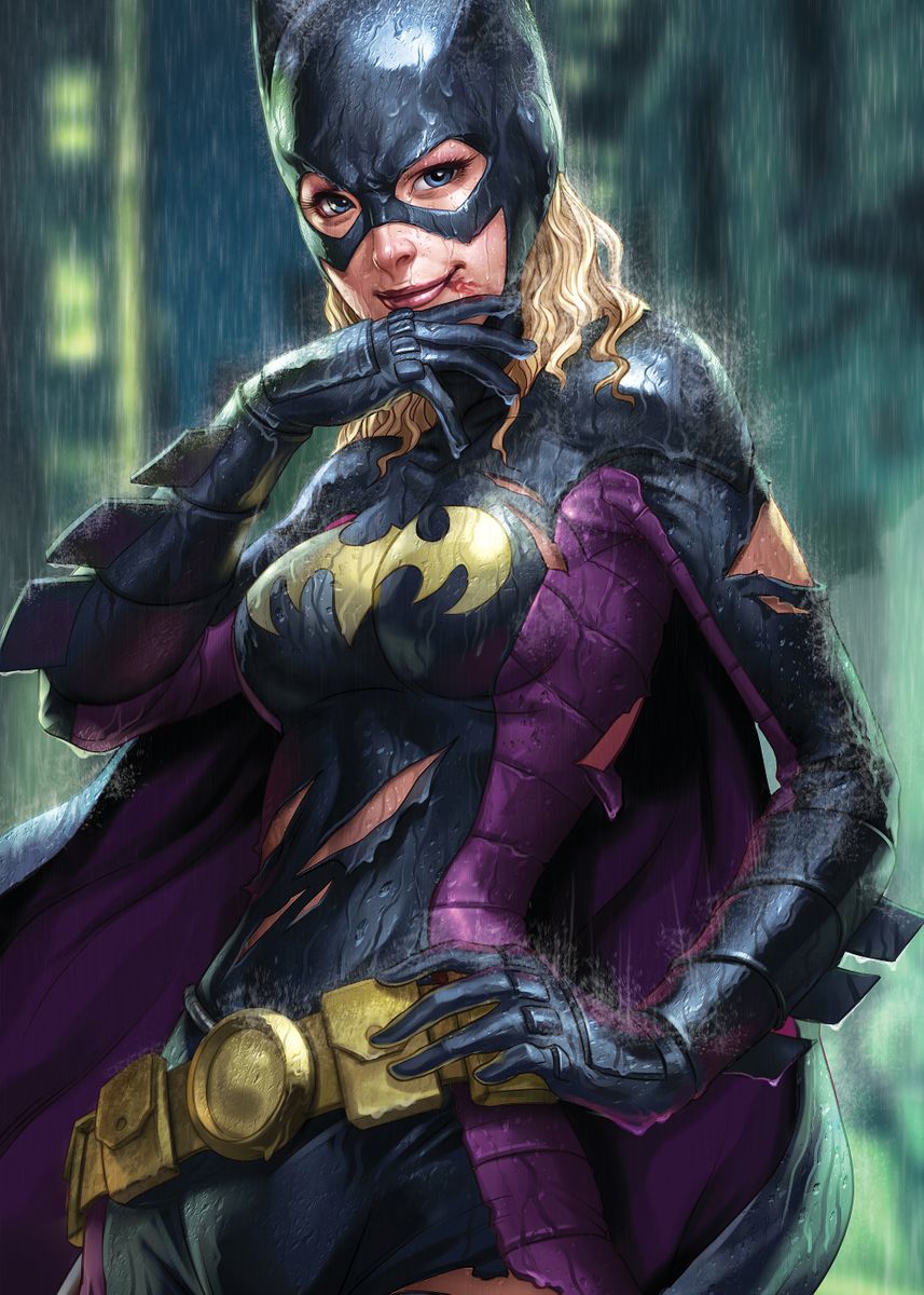 'Batgirl' Poster, picture, metal print, paint by DC Comics | Displate