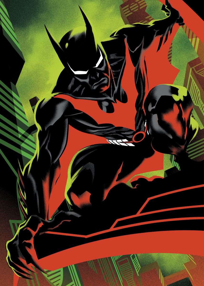 Batman Beyond' Poster by DC Comics | Displate