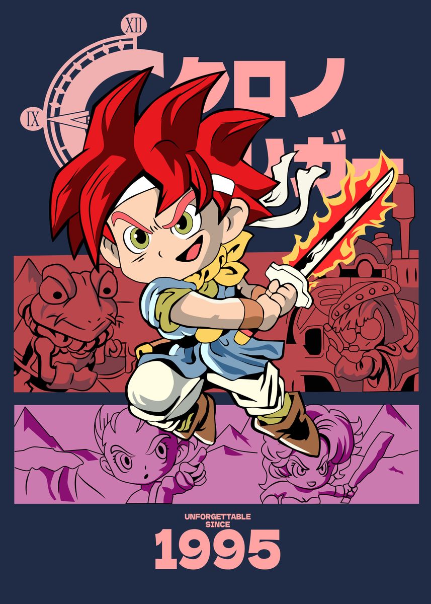 'Chrono trigger' Poster, picture, metal print, paint by best art ...