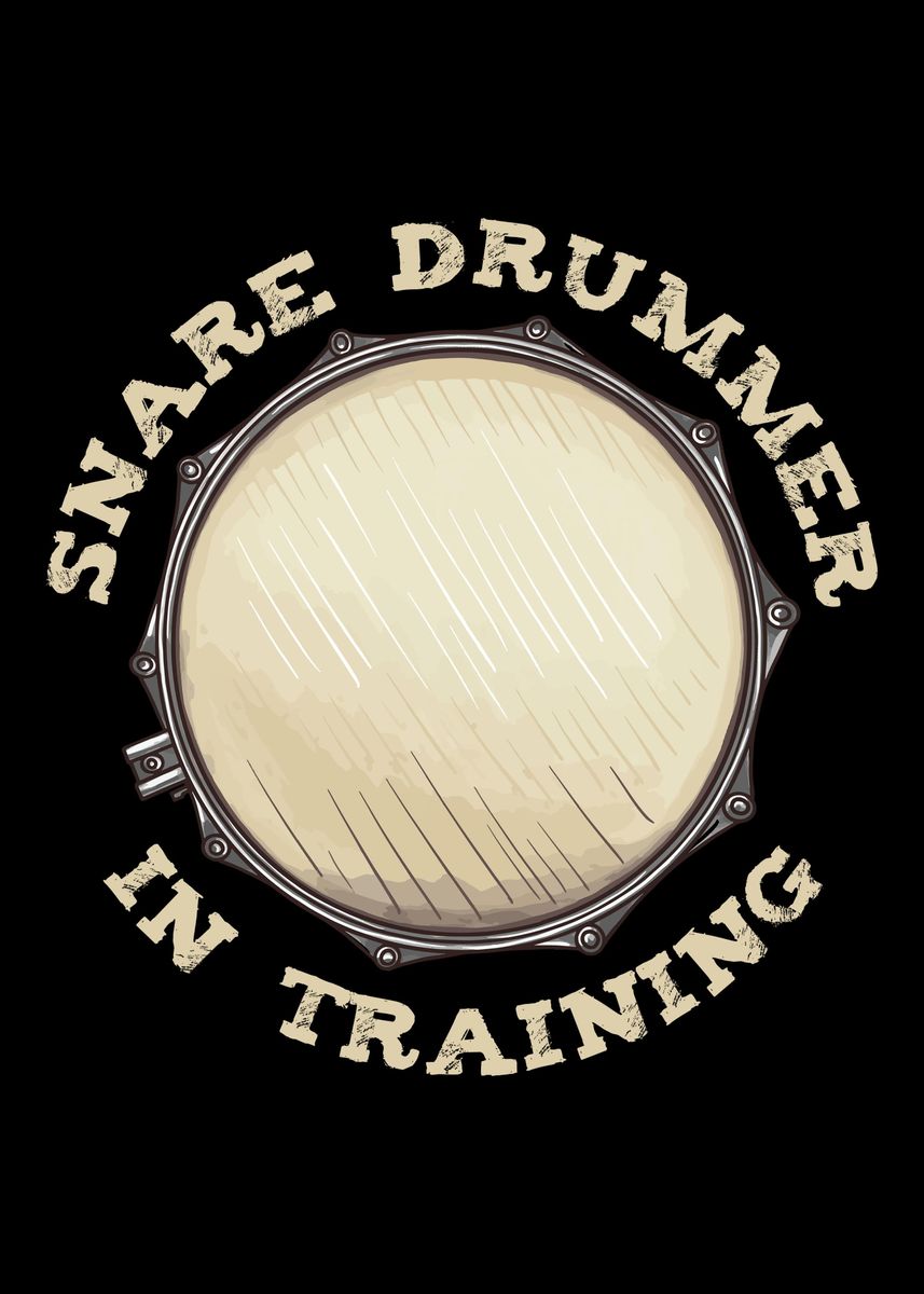 'Marching Band Drumming' Poster by CrazySquirrel Displate