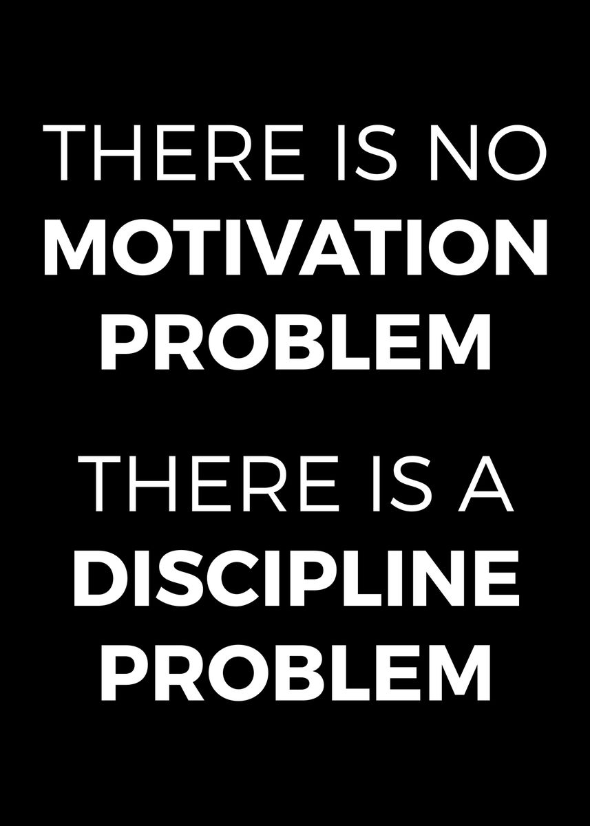 Problem Motivation Images 'Motivation Problem' Poster, picture, metal print, paint by albran ...