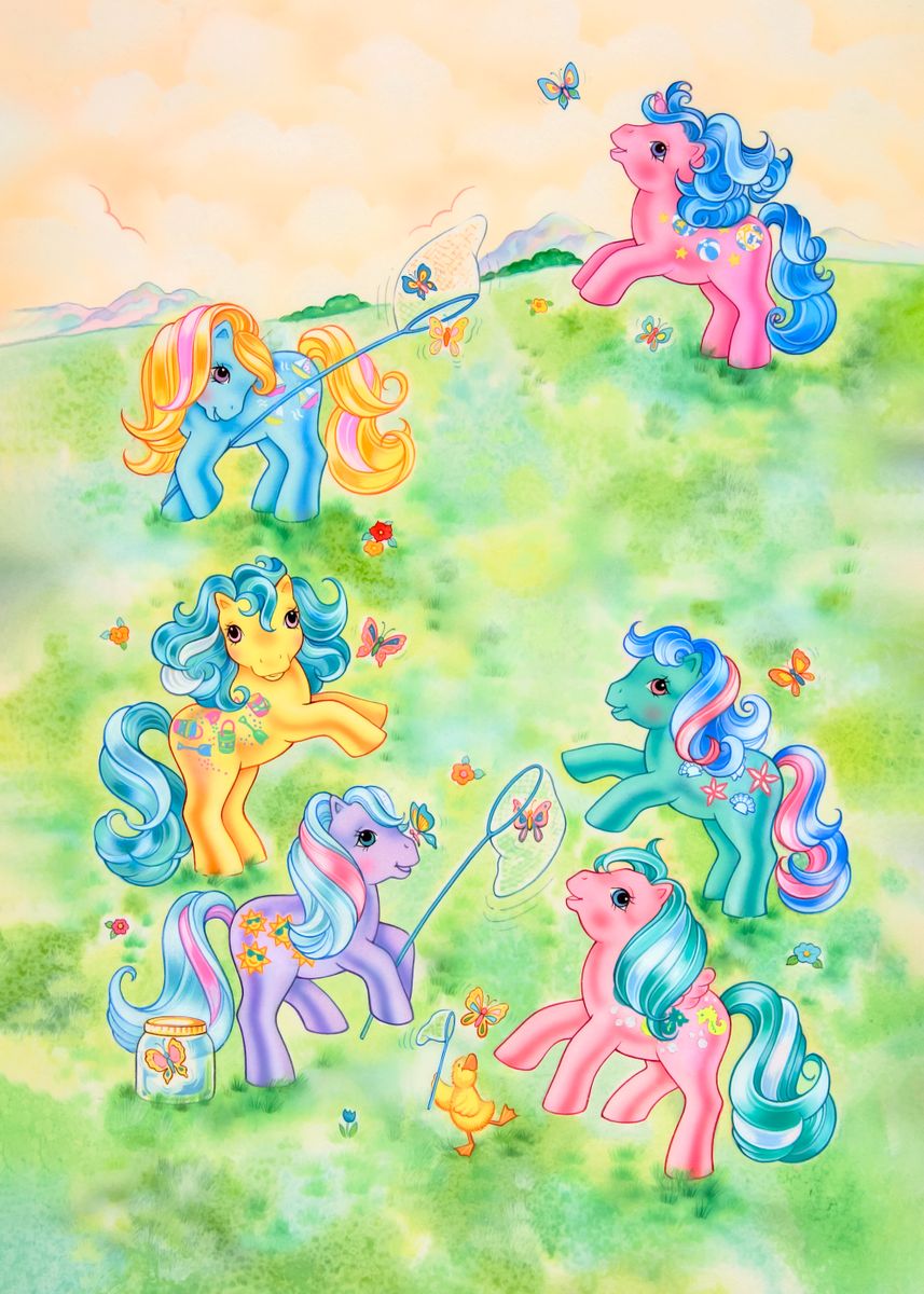 'Sunshine Pony' Poster, picture, metal print, paint by My Little Pony ...