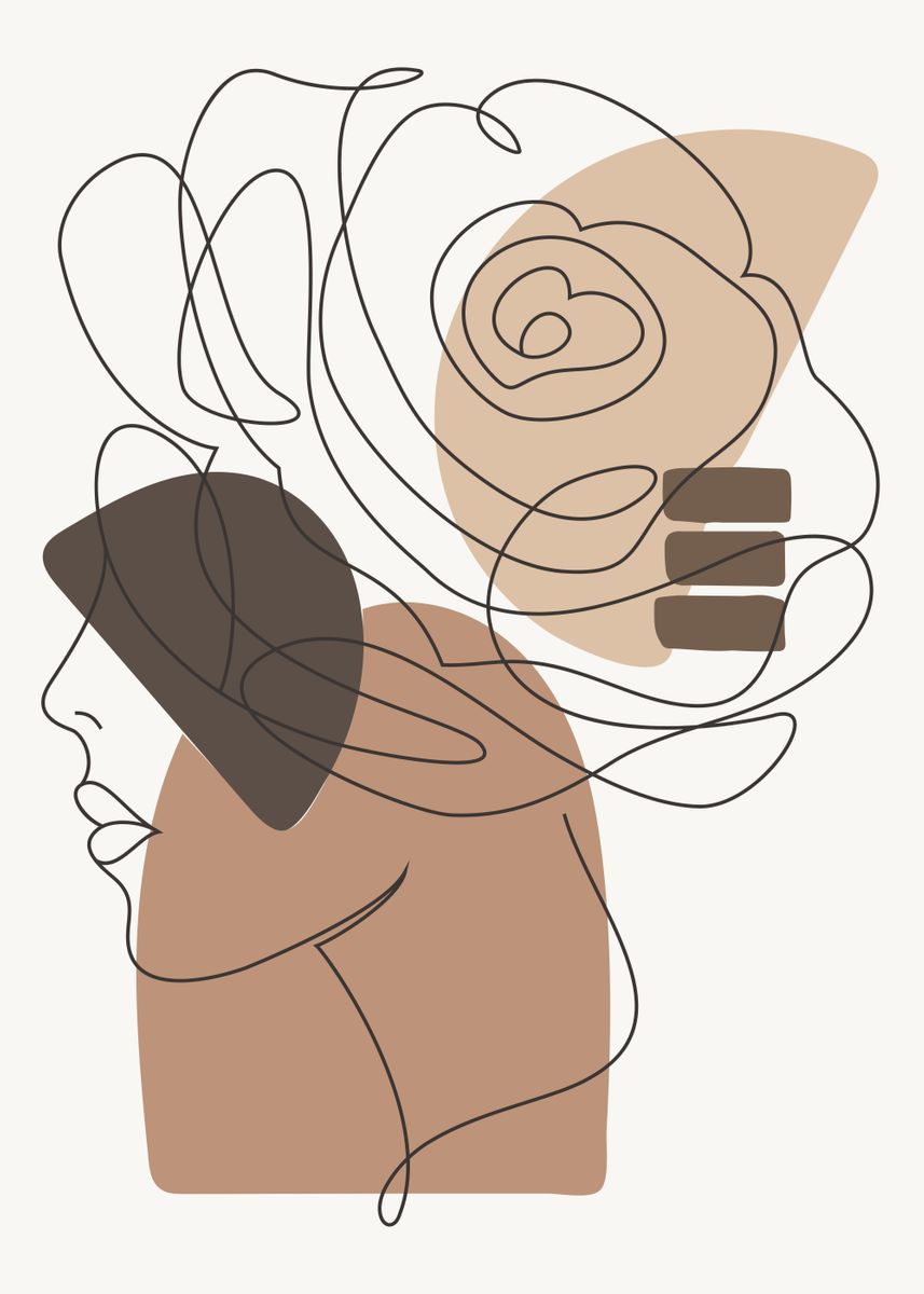 'Floral Love' Poster by Simon Clement Displate