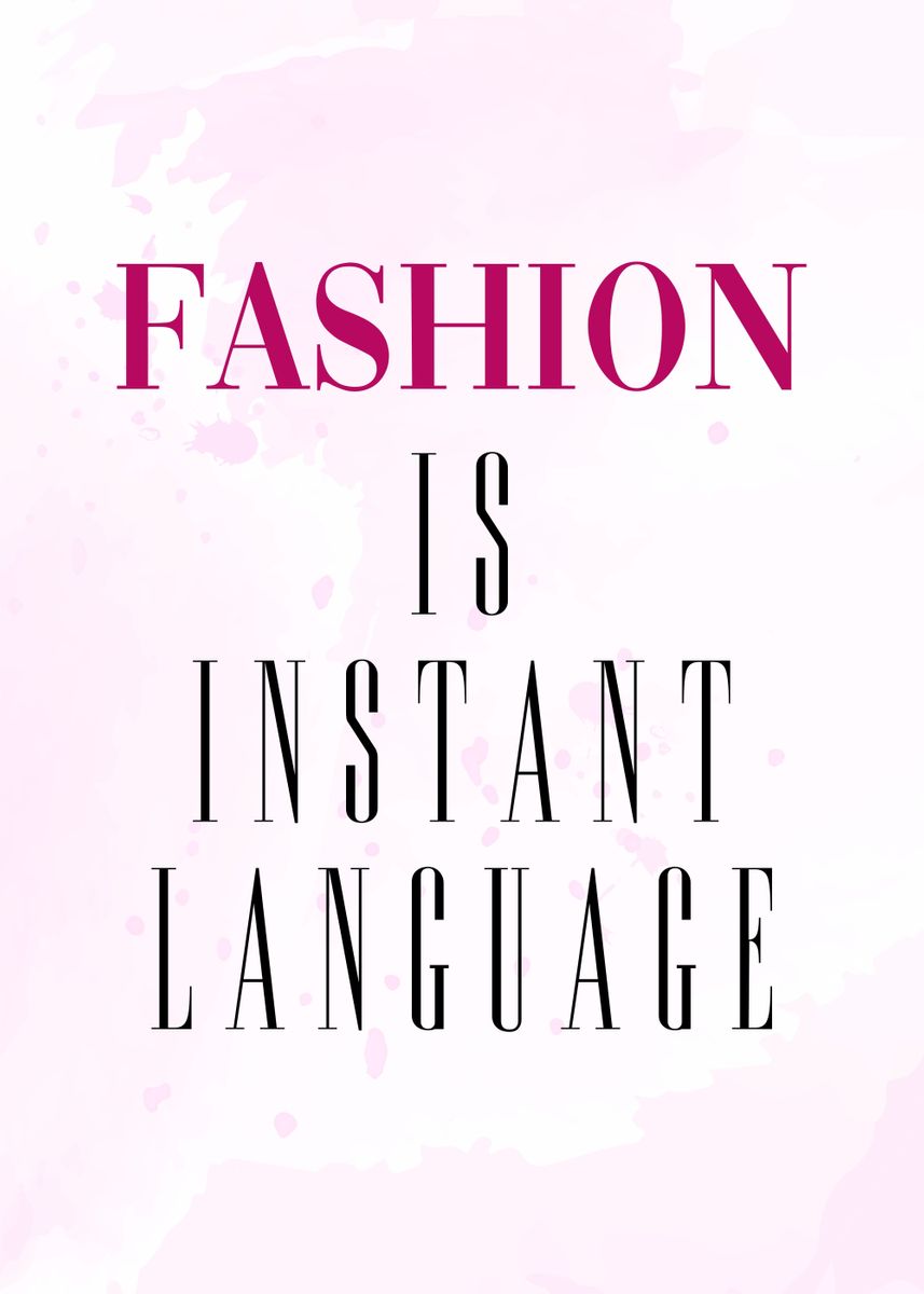 'motivation fashion quotes' Poster by Limited edition Exclusive ...