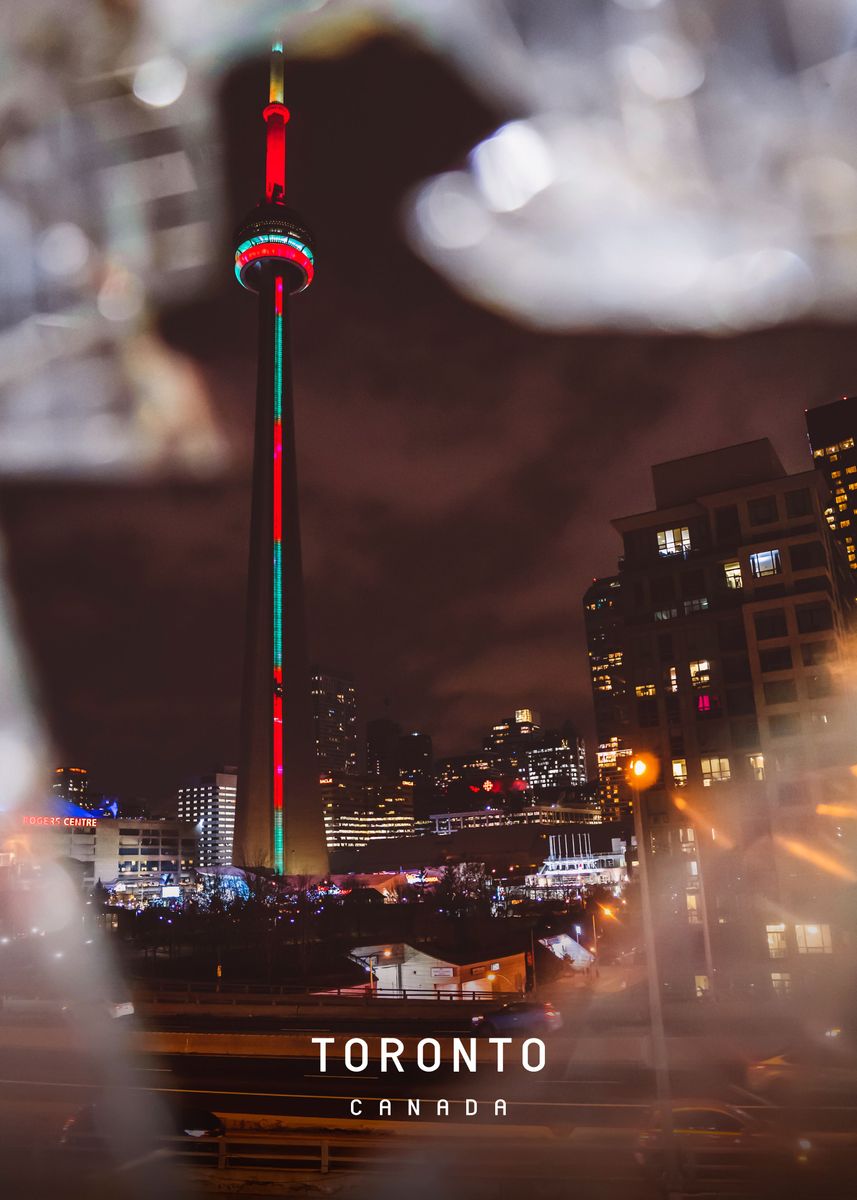 'Toronto ' Poster, picture, metal print, paint by Travel Addict Displate