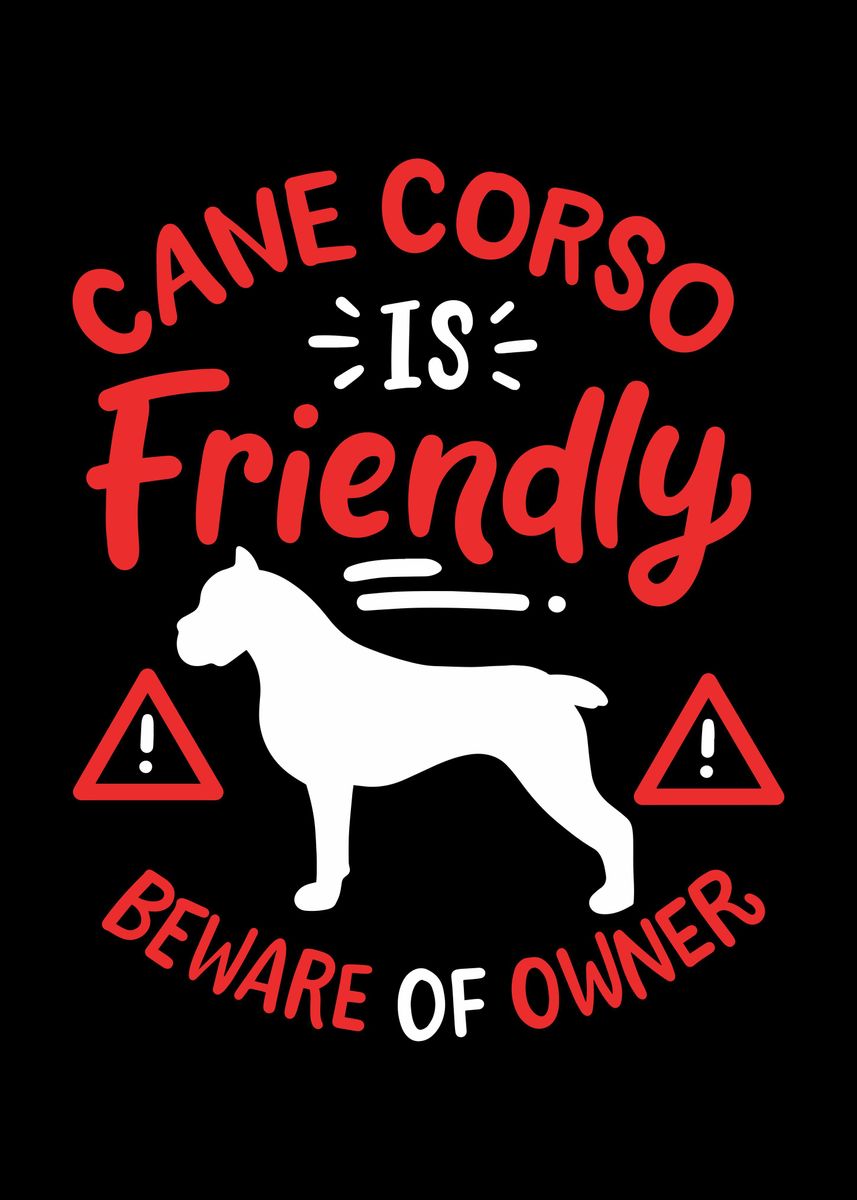 Cane corso hot sale friendly