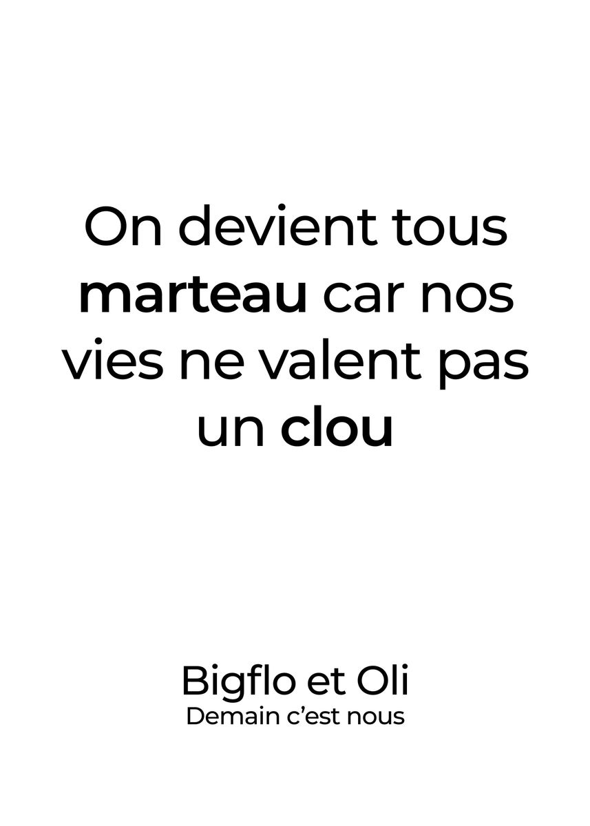 Bigflo Et Oli Punchlines Poster By Jimmy Punchline Displate