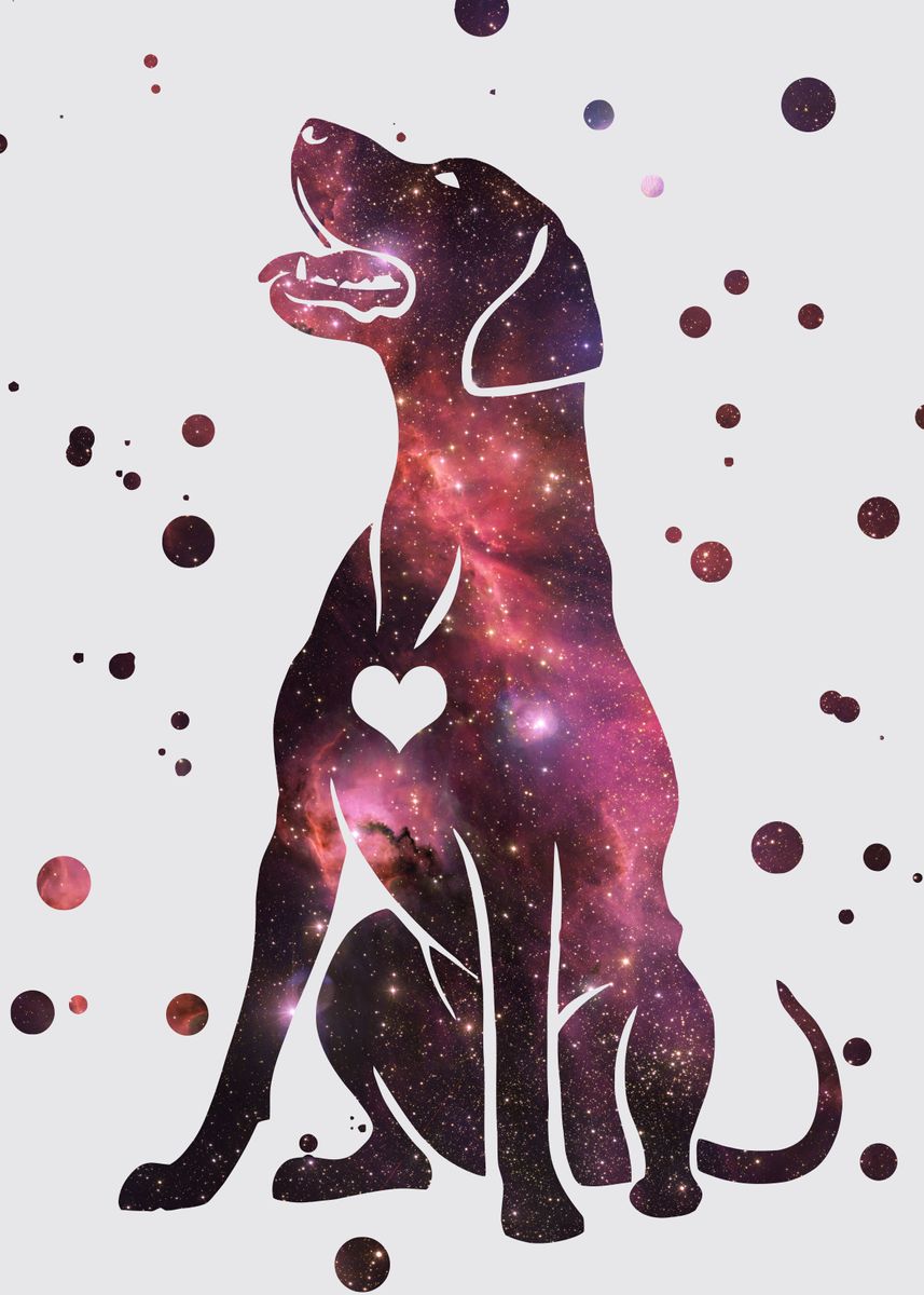 'Rhodesian Ridgeback' Poster, picture, metal print, paint by Alexandra ...