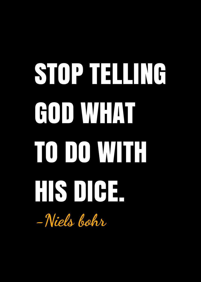 'Niels bohr quotes ' Poster, picture, metal print, paint by DIMS | Displate