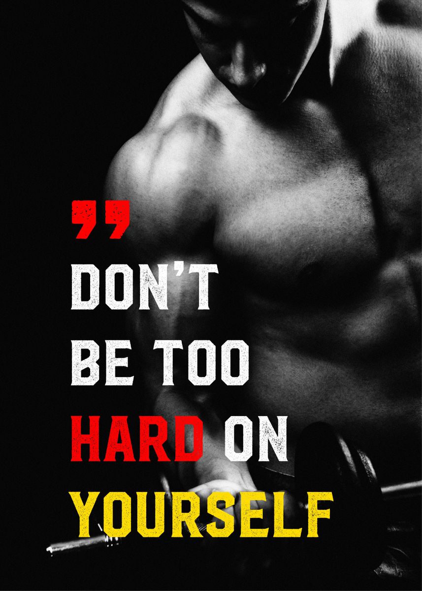 'fitness motivation quotes' Poster, picture, metal print, paint by Cool ...
