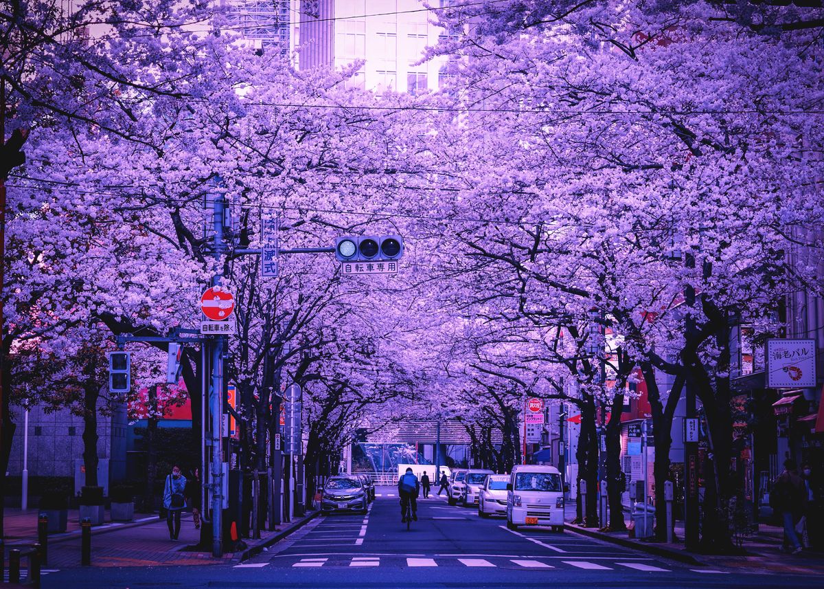 'Japantown' Poster by Big City Boy | Displate