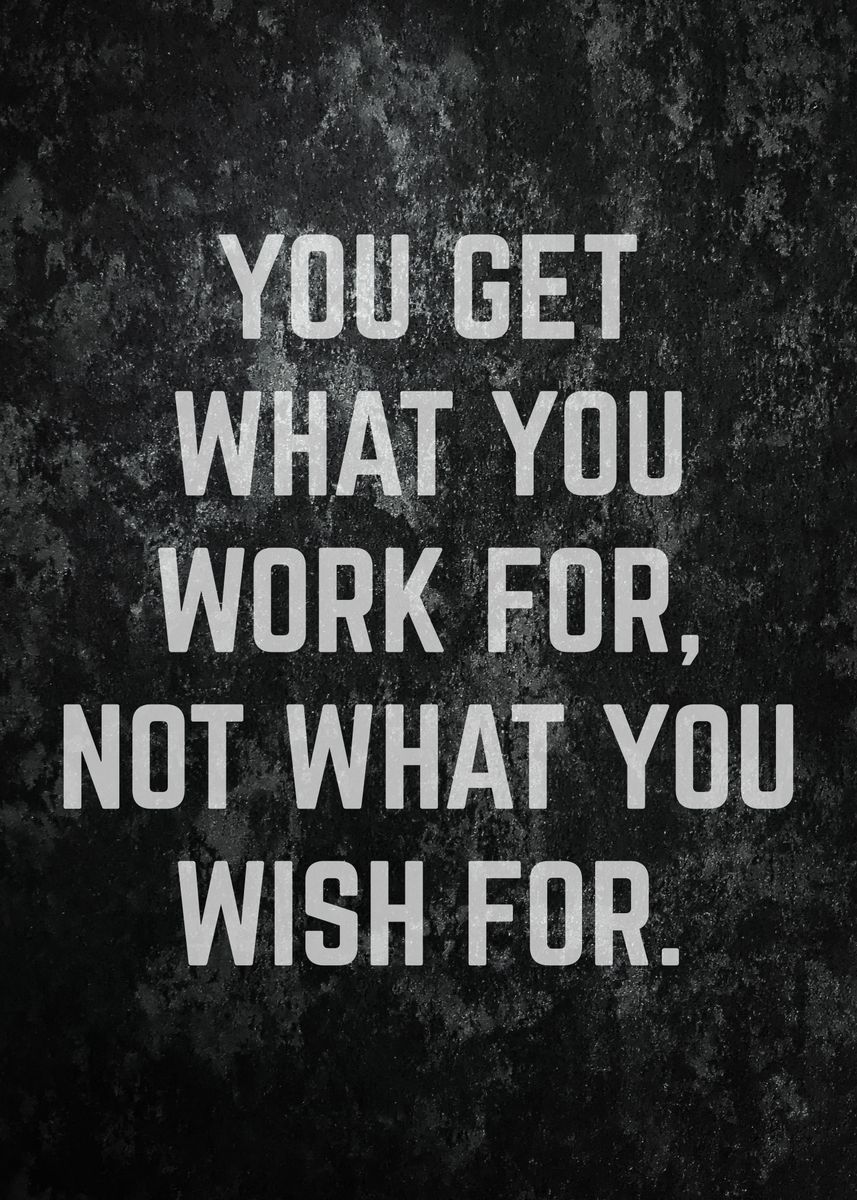 'Work vs WIsh' Poster, picture, metal print, paint by albran karan ...