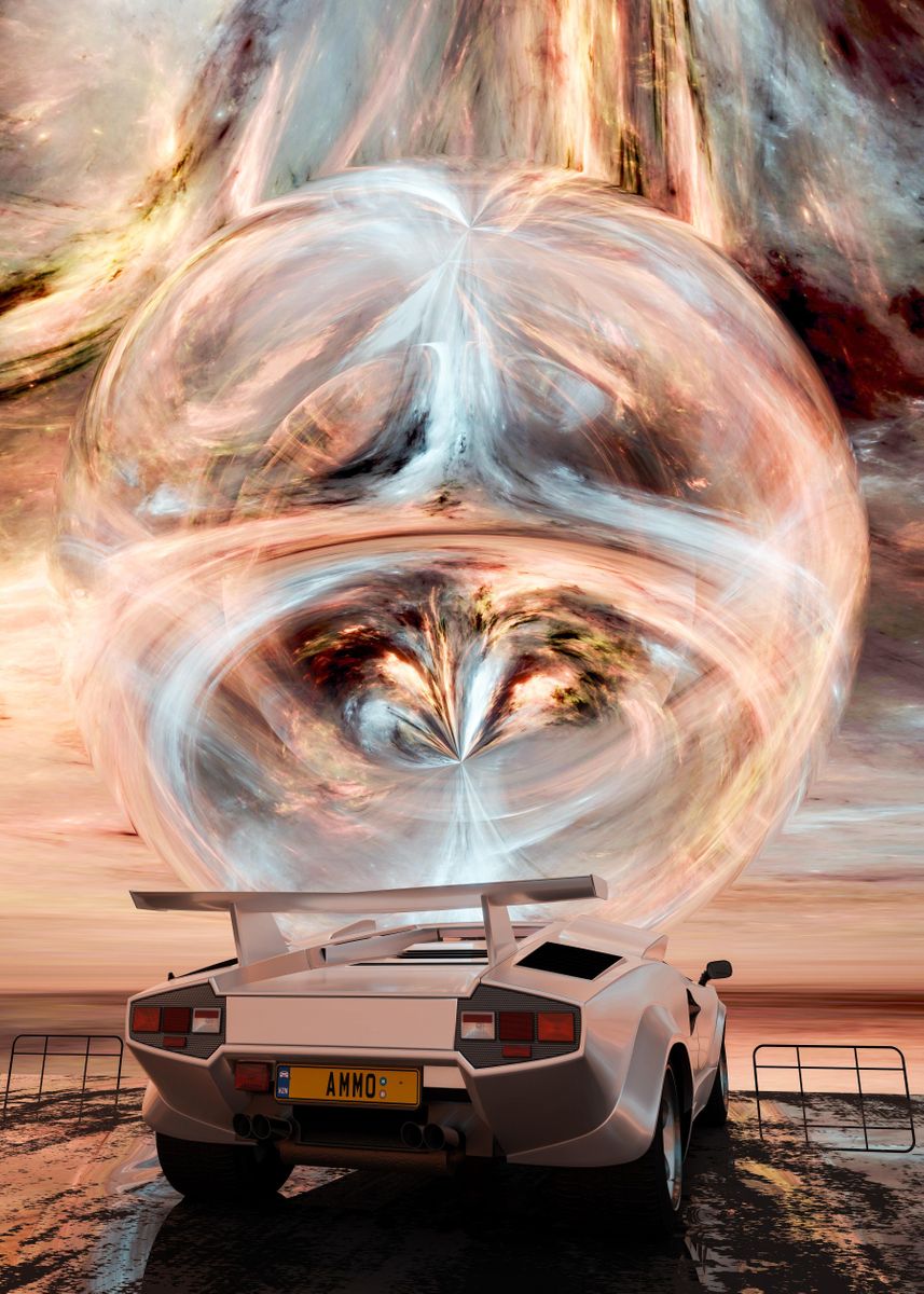 Stranger Things Vortex 'Stranger Sky Vortex' Poster, picture, metal print, paint by Artistic ...