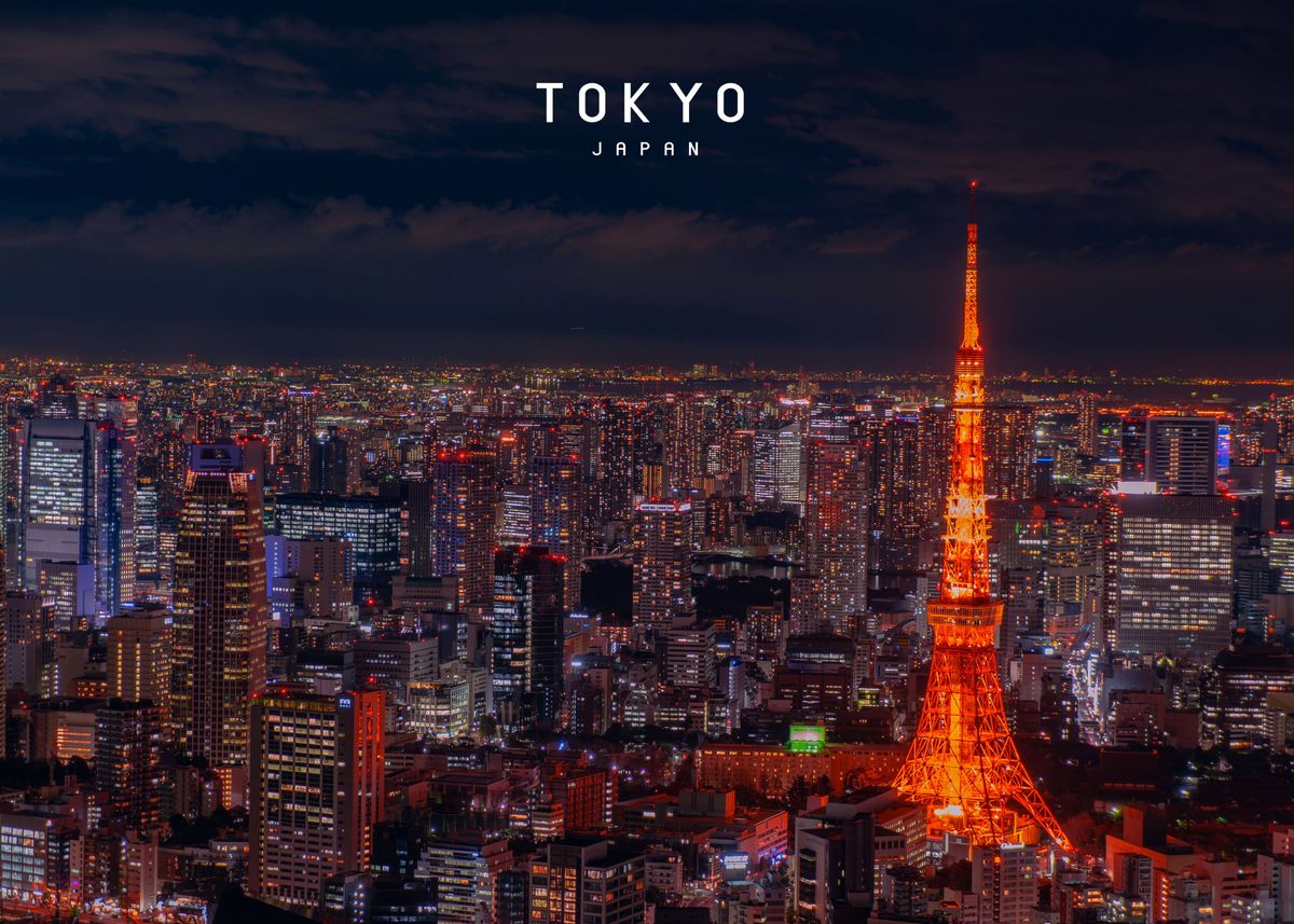 'Tokyo ' Poster by Famous City | Displate