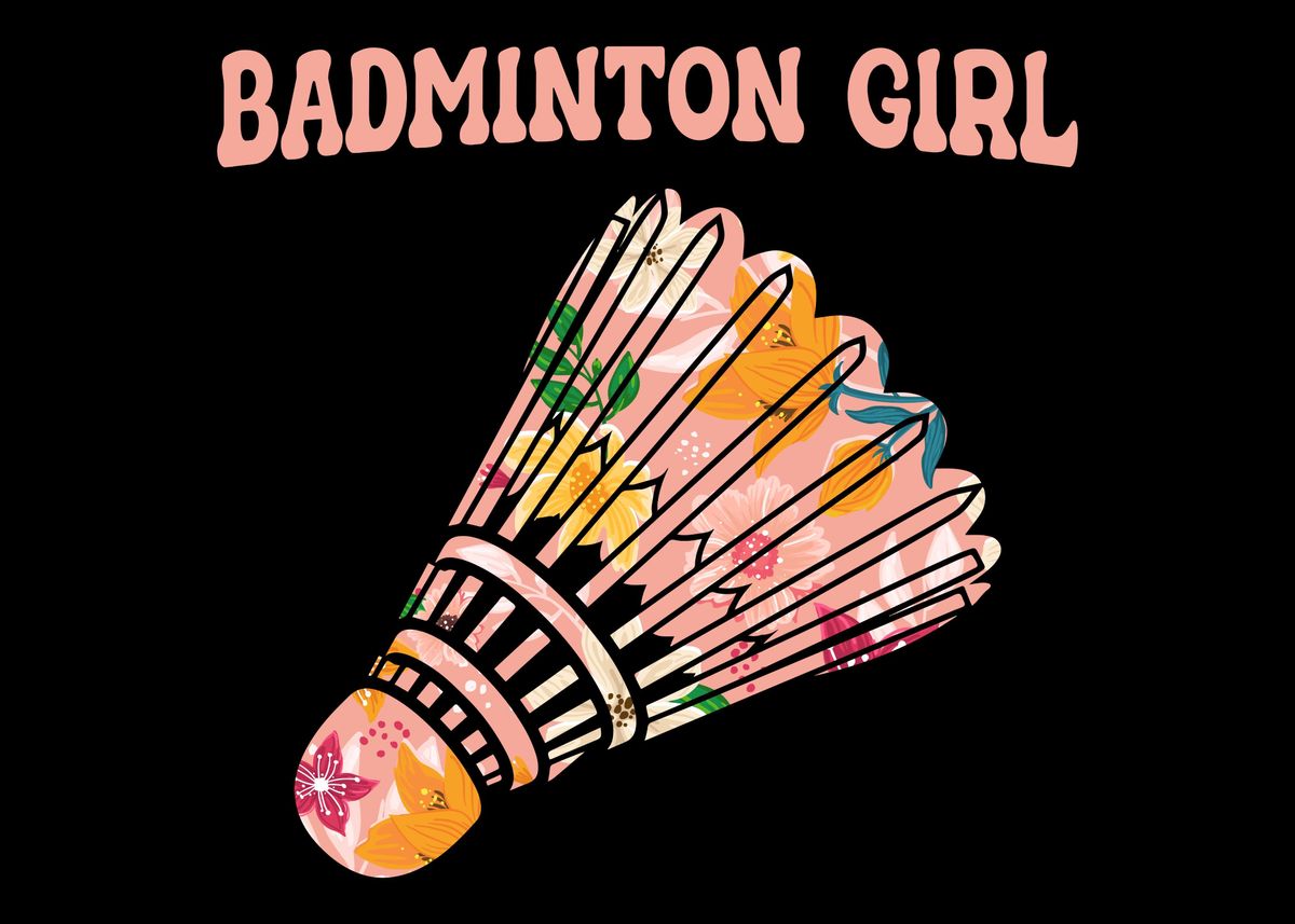 'Badminton Racket Funny' Poster by CrazySquirrel Displate