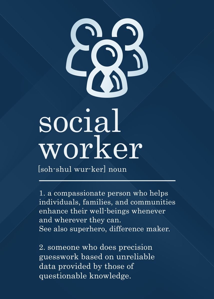 social-worker-definition-poster-by-84pixeldesign-displate