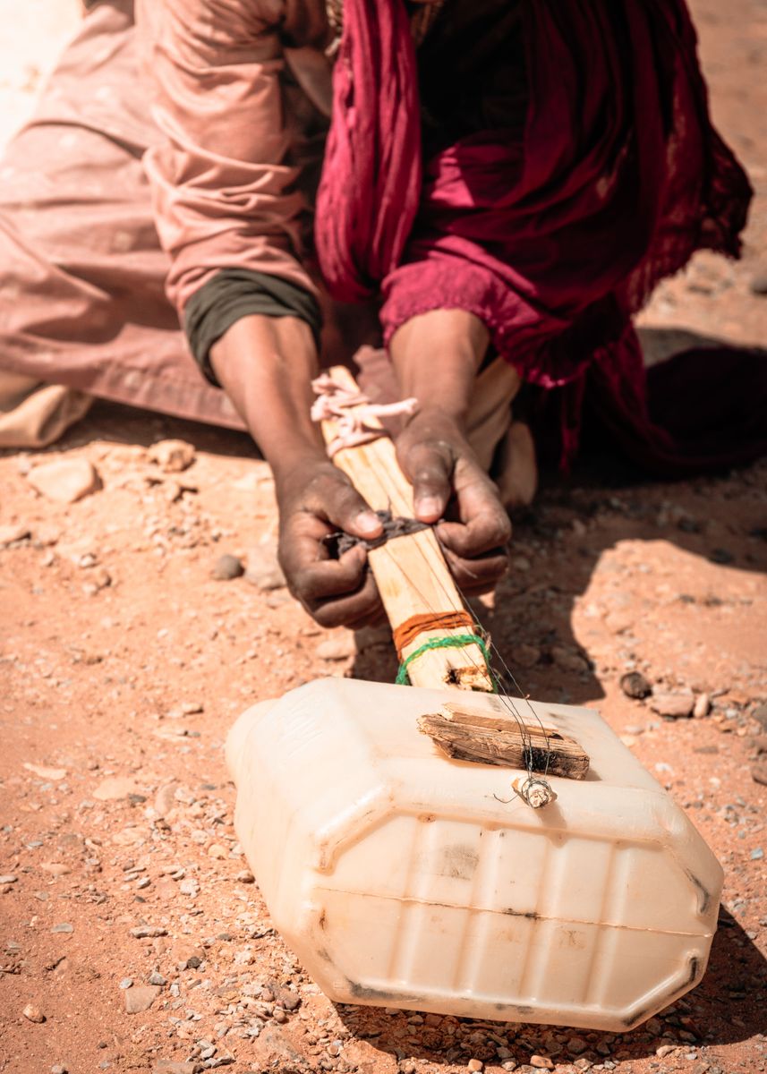'The Sahara Instrument' Poster by MOAZ | Displate