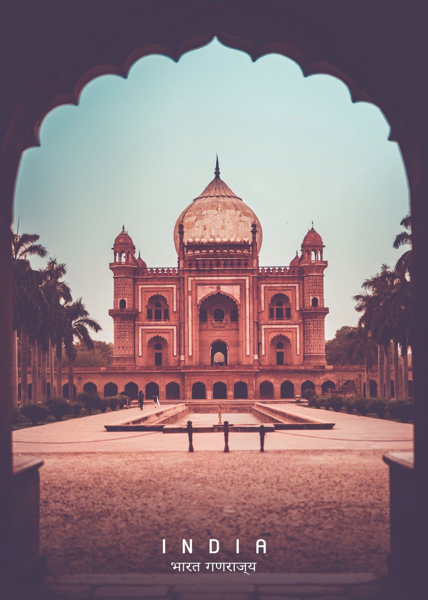 'India ' Poster, picture, metal print, paint by Explore Universe | Displate