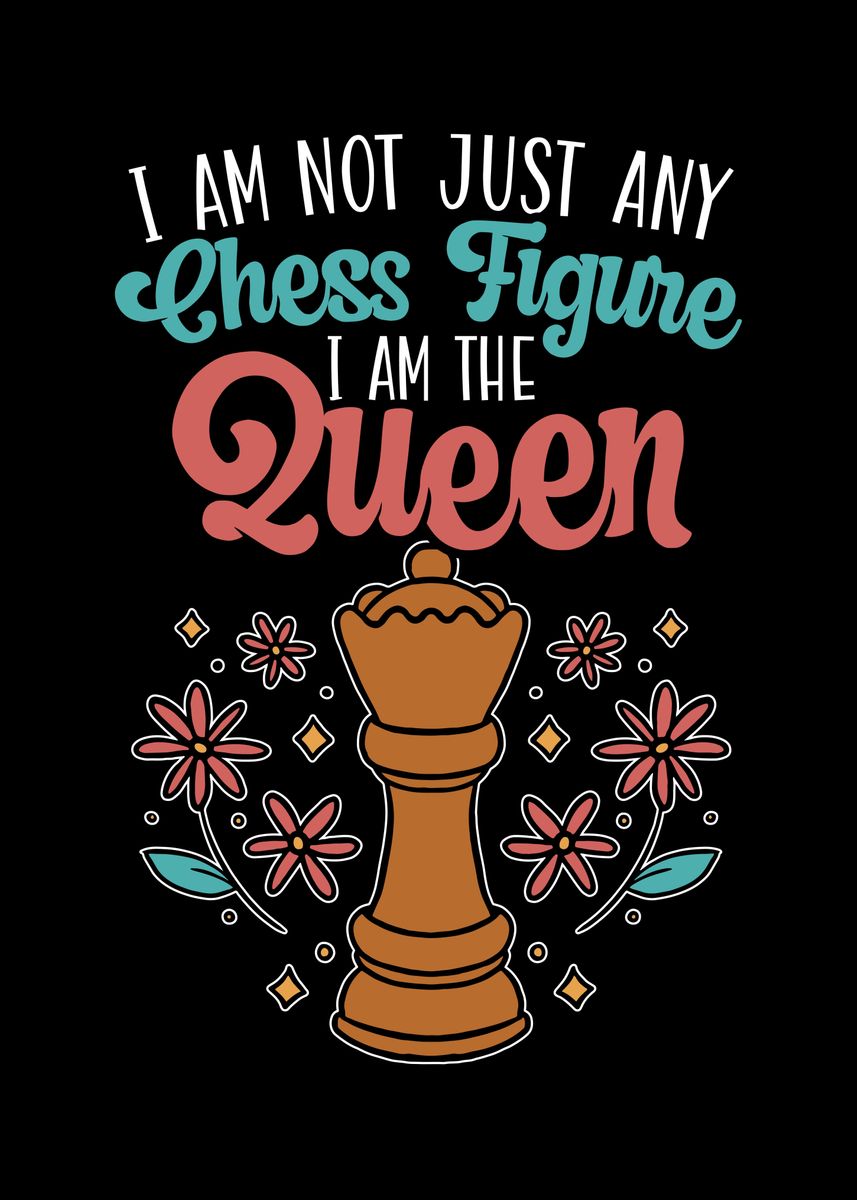 'I Am The Queen' Poster, picture, metal print, paint by NAO | Displate