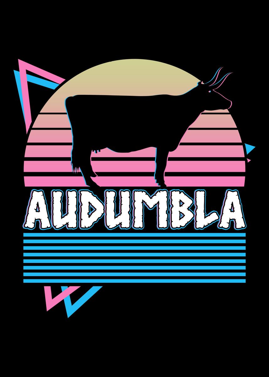 'Audumbla Norse Mythology' Poster, picture, metal print, paint by ...
