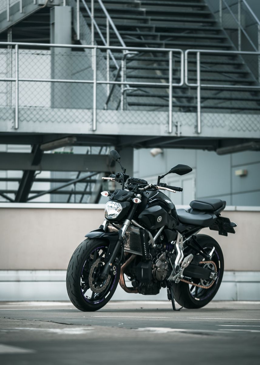 'Yamaha R6' Poster, picture, metal print, paint by Sam Gong | Displate