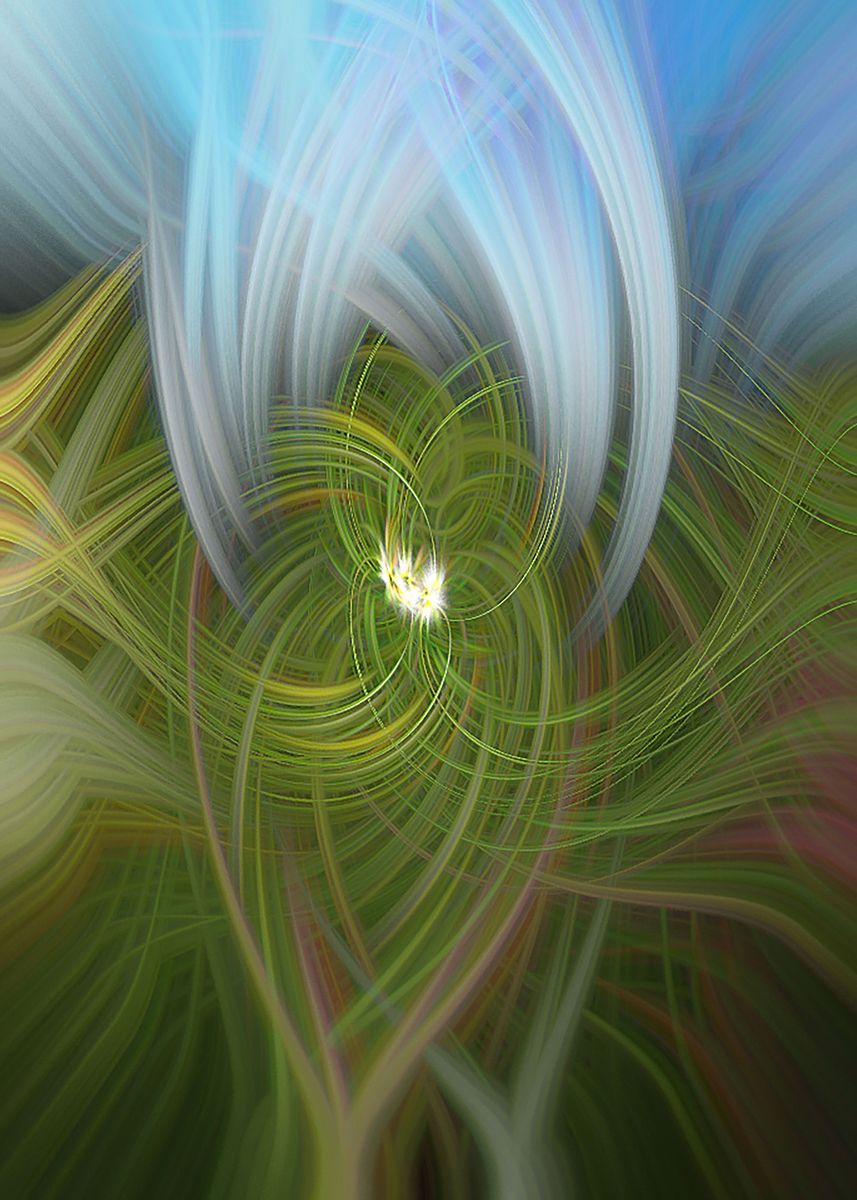 'Twirl 10' Poster by Christiane Calmbacher | Displate