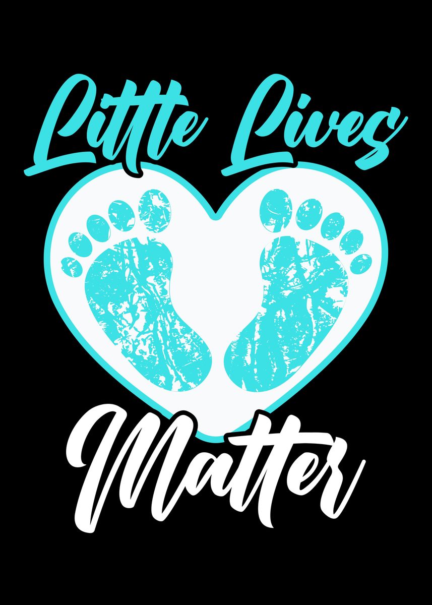 'Little Lives Matter' Poster by NAO | Displate