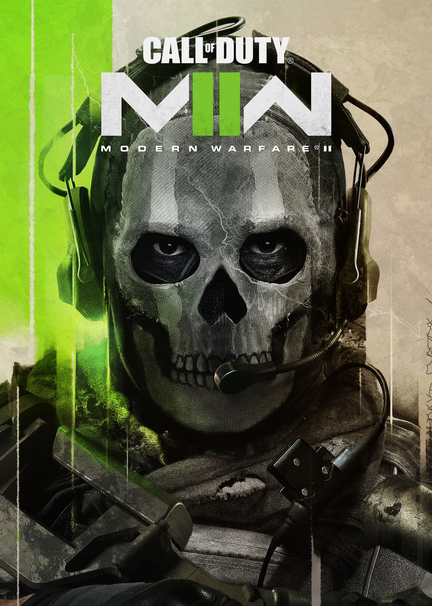 'MWII Box Art Logo' Poster, picture, metal print, paint by Call of Duty ...