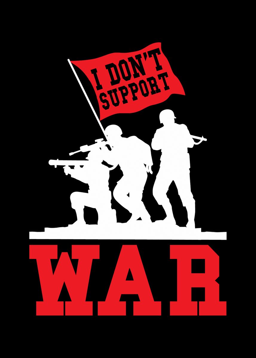 'pacifism Anti War' Poster By Schmugo 