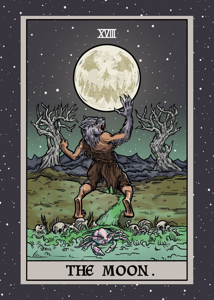 moon tarot card