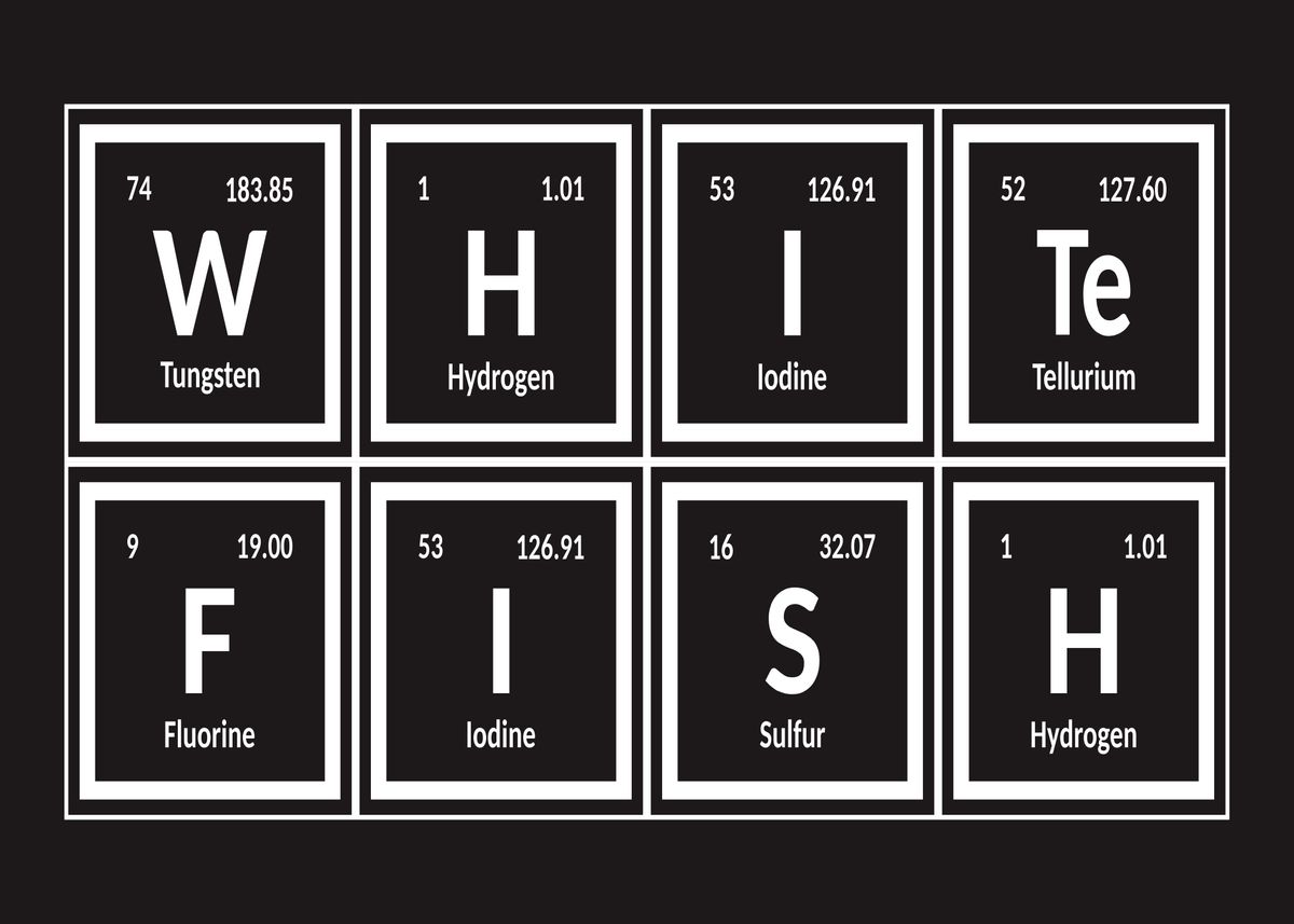 'Whitefish City of Elements' Poster by Maozva Displate