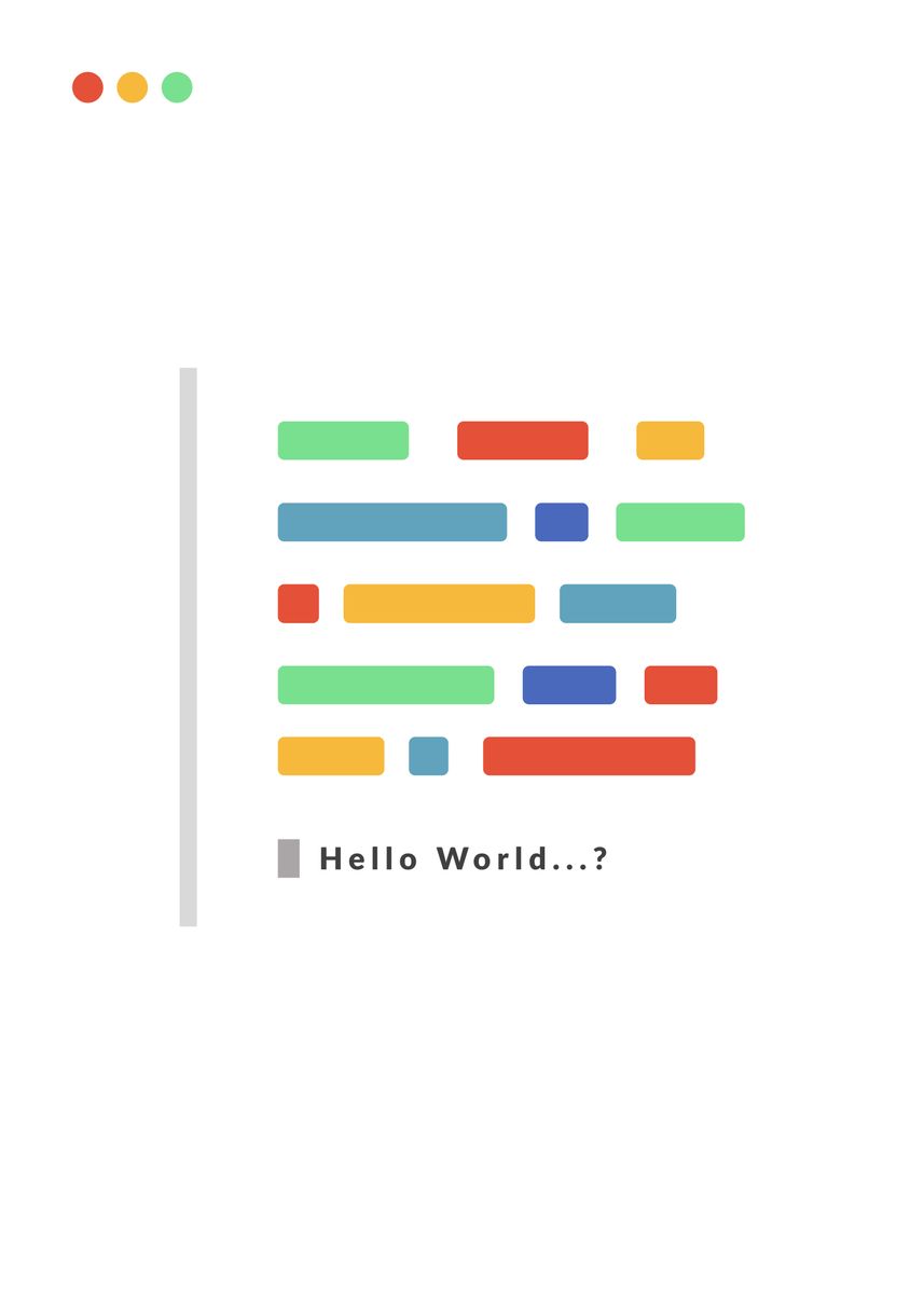 'White code' Poster, picture, metal print, paint by Wisnu Harjanta ...