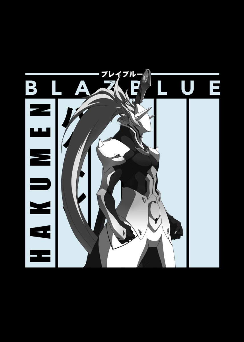 hakumen blazblue