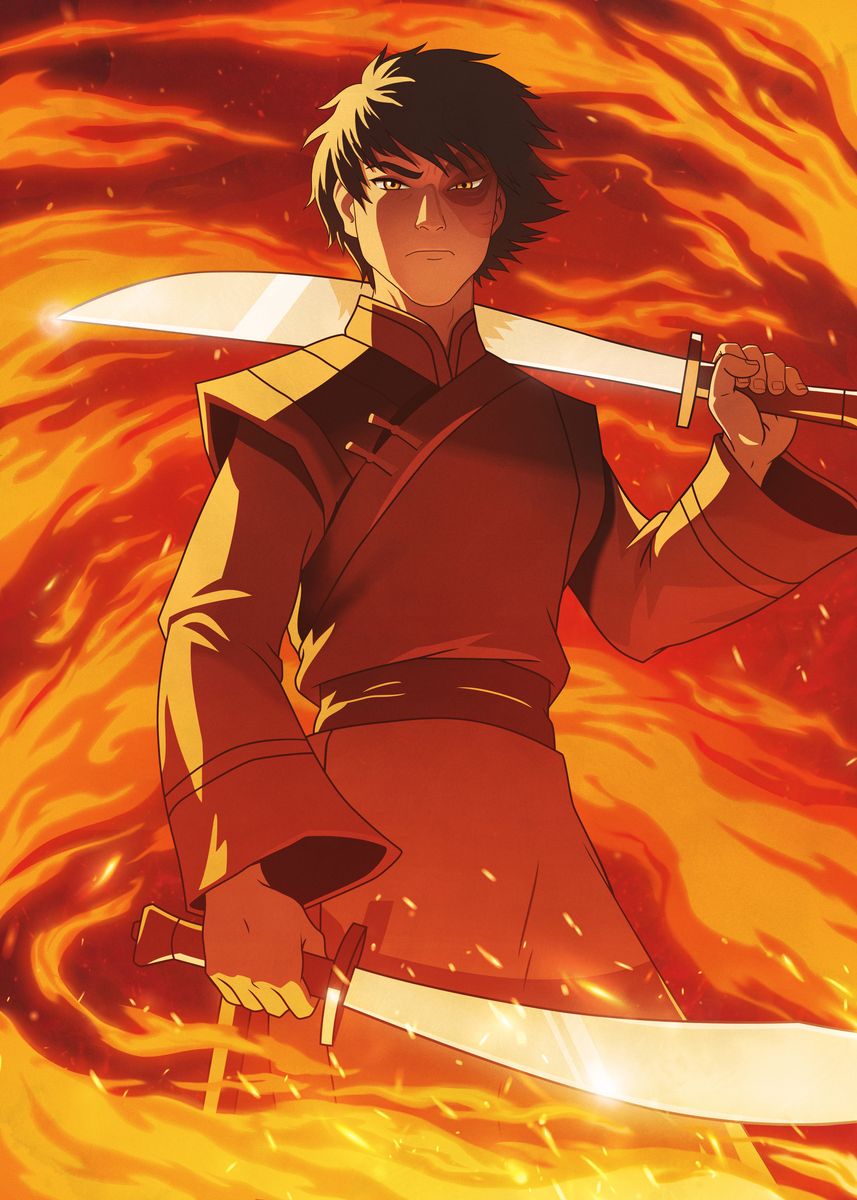 Zuko Poster Picture Metal Print Paint By Avatar The Last Zuko Poster Picture Metal Print Paint By Avatar The Last